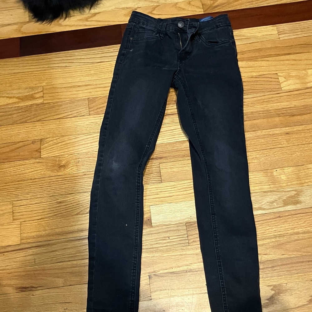 Studio Women's Dark Black Skinny Jeans
